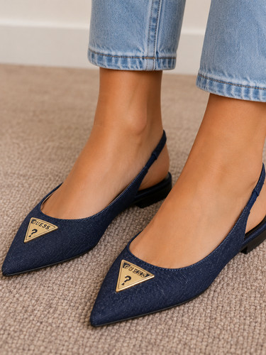 Guess slingback ballerinas - slingback, uk