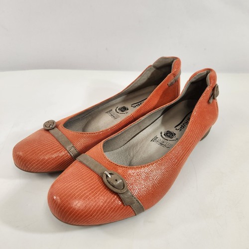 Softwaves ballet flats orange - softwaves,