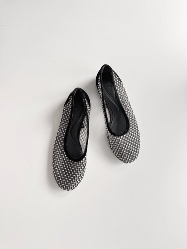 Zara black velvet mesh crystal - zara,