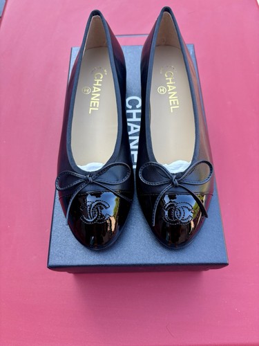 Chanel ballerinas leder - chanel,
