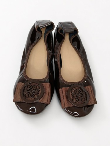 New patent leather ballet - new,