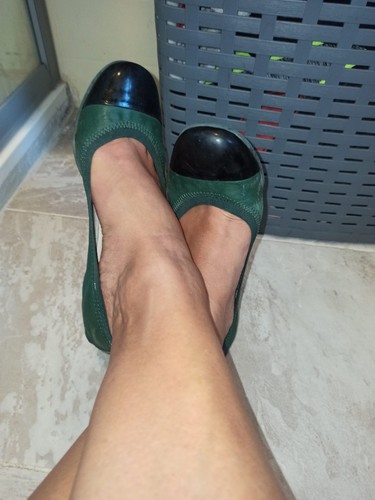 Damen ballerinas grün - damen,